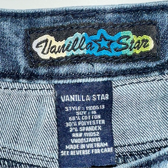 Vanilla Star Girl’s Jeans shorts size 16 - Picture 2 of 4